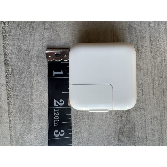 Genuine Apple 12 W USB Wall Charger Block Power Adapter For iPhone, iPad - Picture 5 of 5